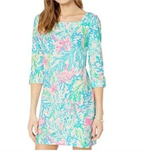 NWOT Lilly Pulitzer Bailey Dress Coral Bay - Sz M